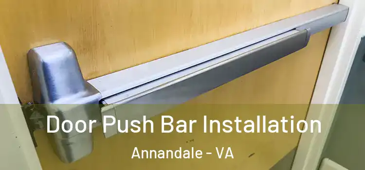 Door Push Bar Installation Annandale - VA