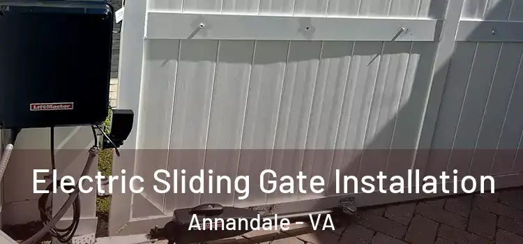 Electric Sliding Gate Installation Annandale - VA