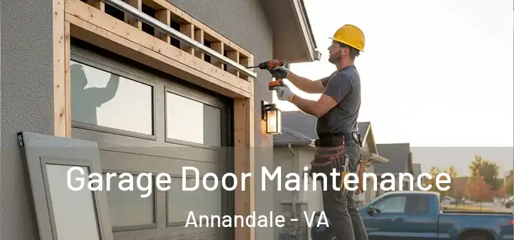 Garage Door Maintenance Annandale - VA