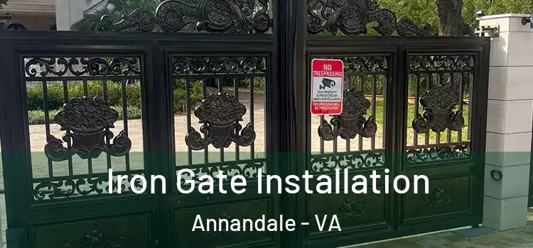 Iron Gate Installation Annandale - VA