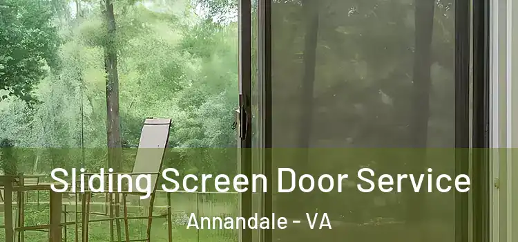 Sliding Screen Door Service Annandale - VA